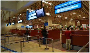 Immigration Process for International Passengers